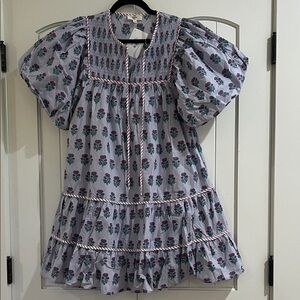 Entro Purple Floral Dress